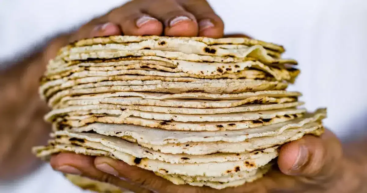 Handmade tortillas on a Costa Rican cooking experience